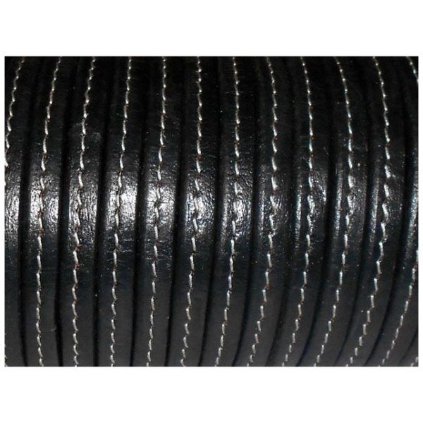10x6mm-Flat-leather-cord-stitched-black-u