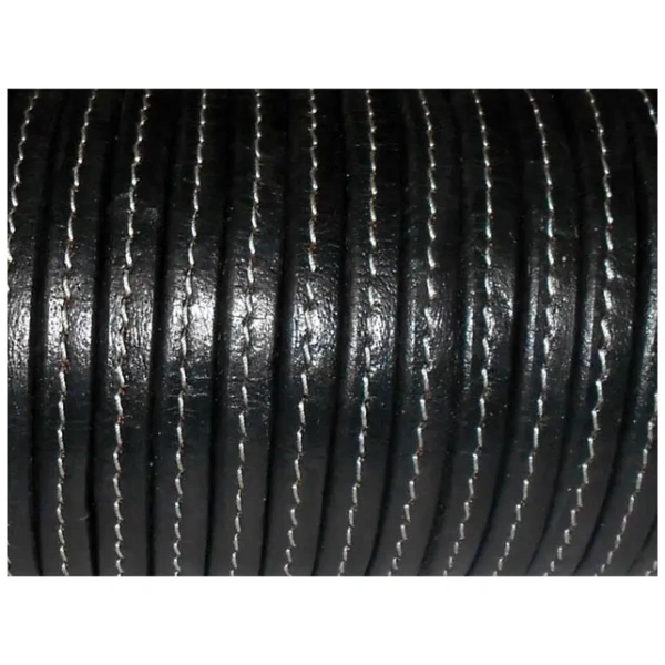 10x6mm-Flat-leather-cord-stitched-black-u-1