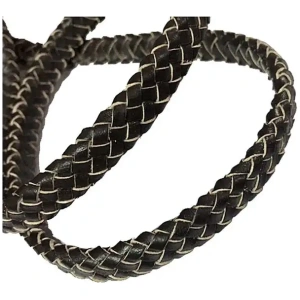 Flat Braided Leather Cords