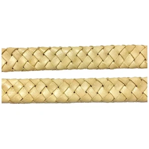 Flat Braided Leather Cords