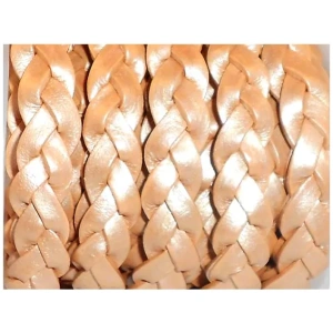 Flat Braided Leather Cords