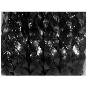 Flat Braided Leather Cords