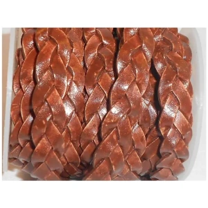 Flat Braided Leather Cords