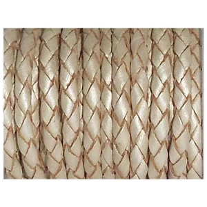 Round Braided Leather Cords