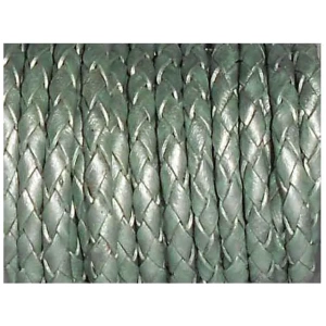 Round Braided Leather Cords