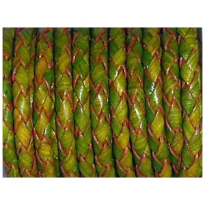 Round Braided Leather Cords