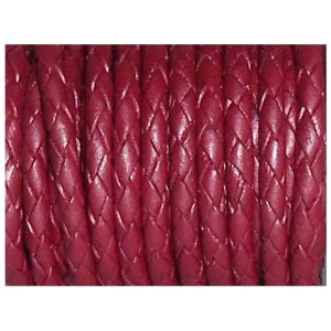 Round Braided Leather Cords