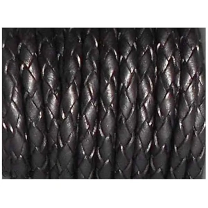 Round Braided Leather Cords