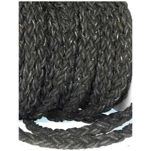 Flat Braided Leather Cords