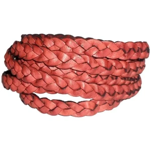 Flat Braided Leather Cords