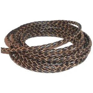 Round Braided Leather Cords