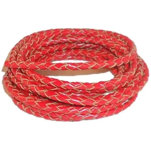 Round Braided Leather Cords