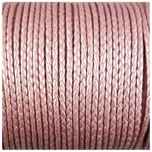 Round Braided Leather Cords