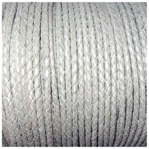 Round Braided Leather Cords