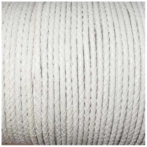 Round Braided Leather Cords