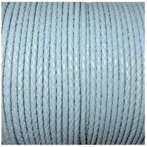Round Braided Leather Cords