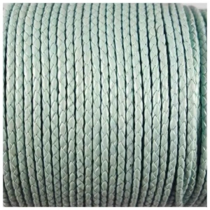 Round Braided Leather Cords