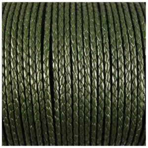 Round Braided Leather Cords