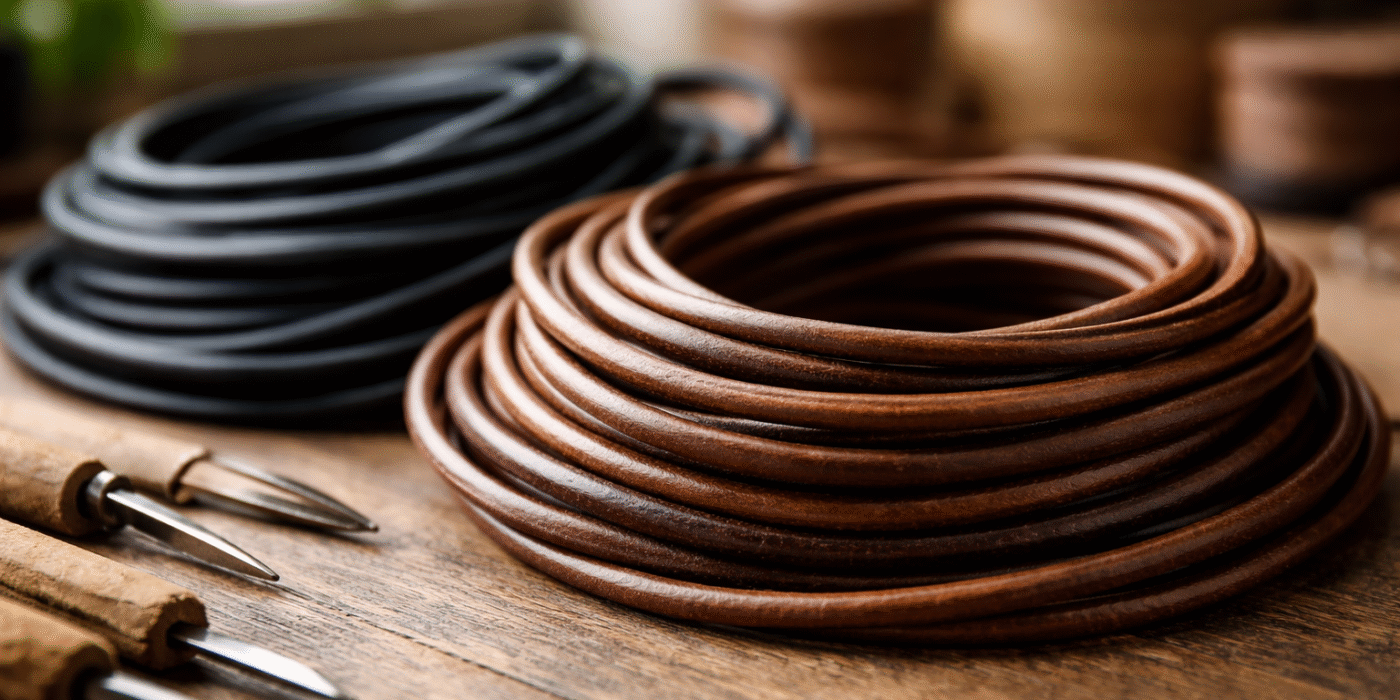 Round Leather Cord for Jewelry Making in Germany: Sizes, Prices & Where to Buy
