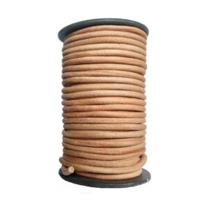 Leather Cords in USA round cord spool